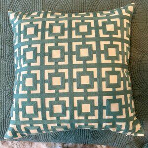 Safavieh 22" x 22"  Accent pillows with duck feather inserts